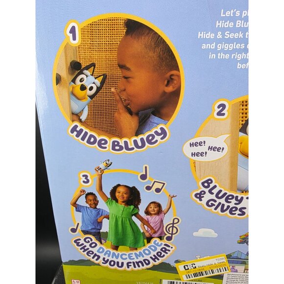 Bluey Hide & Seek Game Talking Bluey Plush & Interactive Family Fun - Picture 5 of 5